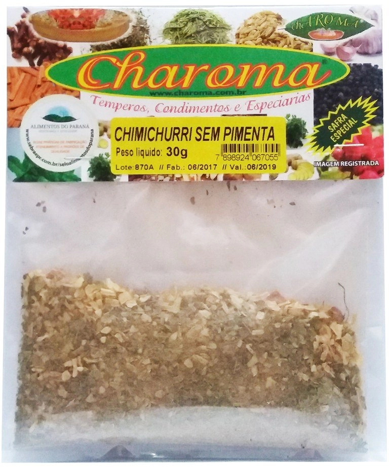 Chimichurri S/pimenta Charoma 30g