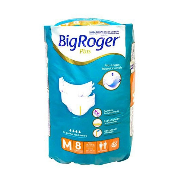 Fralda Big Roger Plus M C/8