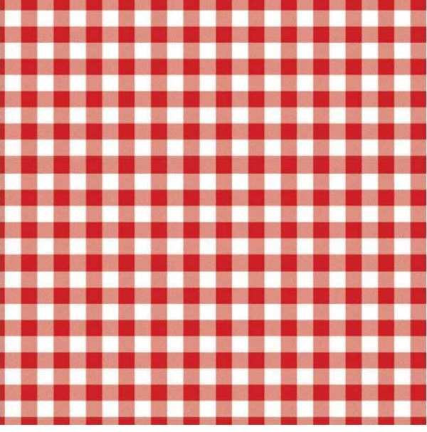 Saco Xadrez 45x65 Vermelho