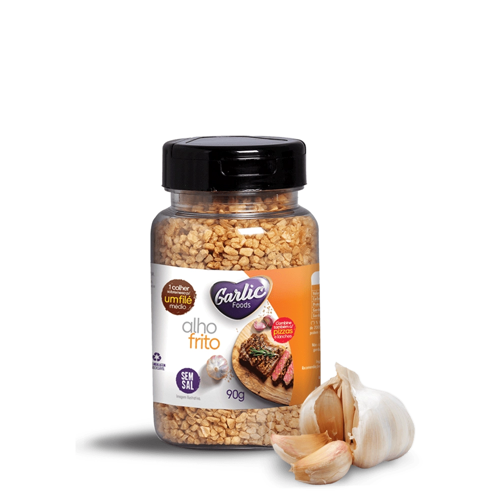 Alho Frito Garlic 90g Flip Top