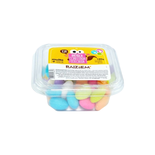 Amendoa Raiz Do Bem 180g Confeitada Pote