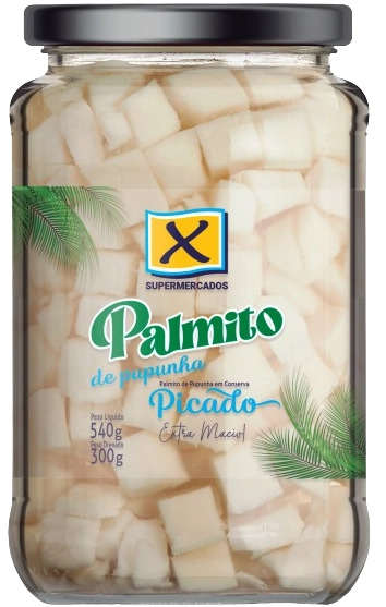 Palmito Itapunha Picado 300g