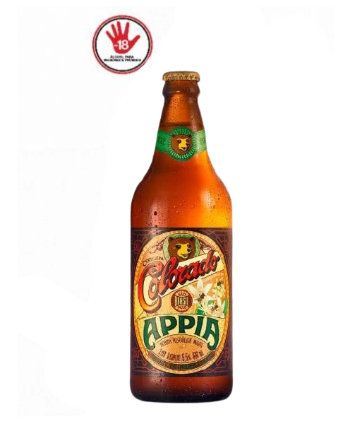 Cerveja Weiss Appia Colorado Garrafa 600ml