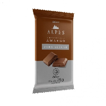 Choc Amargo Zero Lac/aç Salware 25g Novafitos Geral Loja