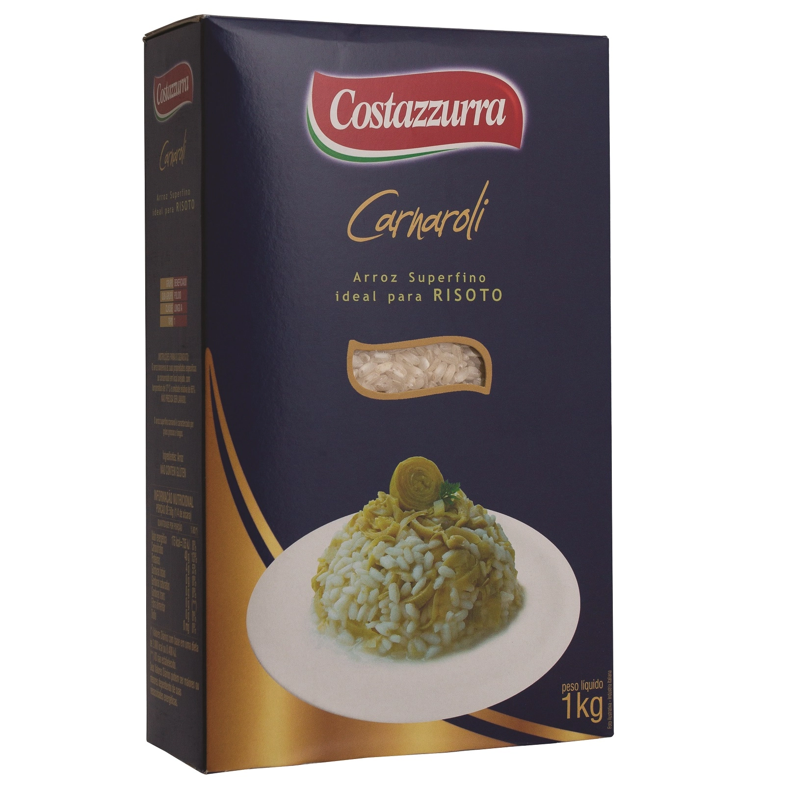 Arroz Costazzurra 1kg Carnaroli