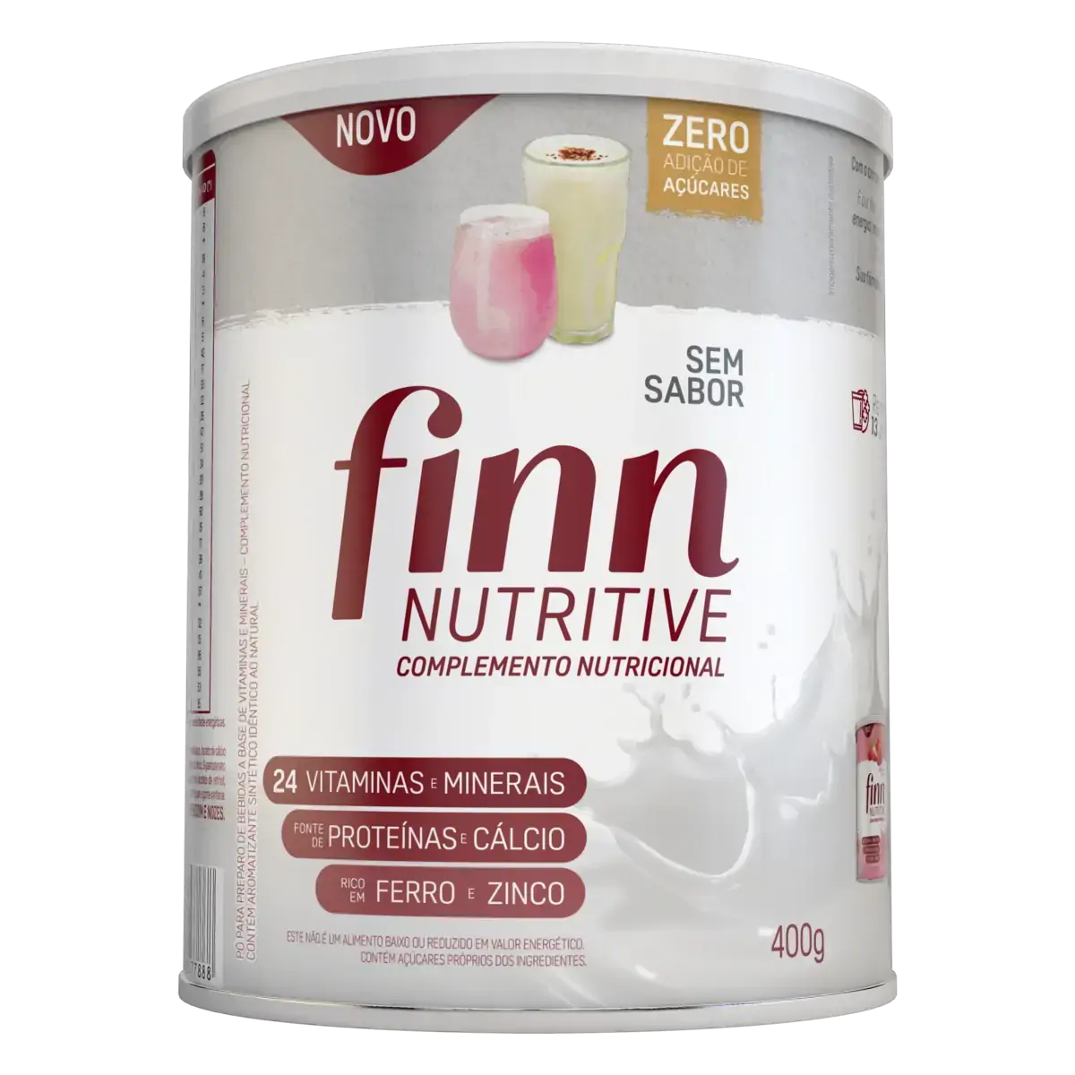 Complemento Nutricional Sem Sabor Finn Nutritive Lata 400g