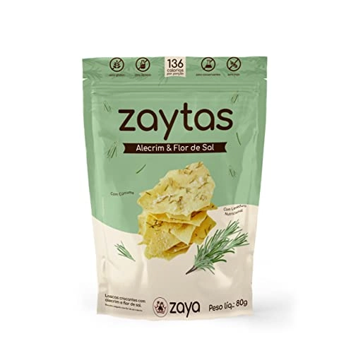 Zaytas Alecrim E Flor De Sal Zaya 80g