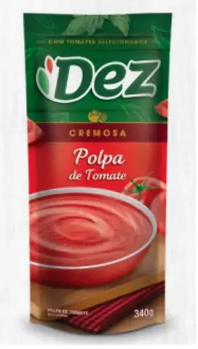 Polpa De Tomate Dez 340g
