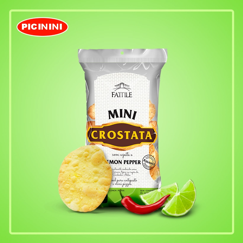 Pao Mini Crostata Fattile Lemon Pepper 100gr