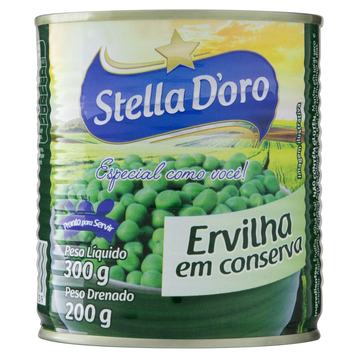 Ervilha Em Conserva Stella Doro Lata 200g