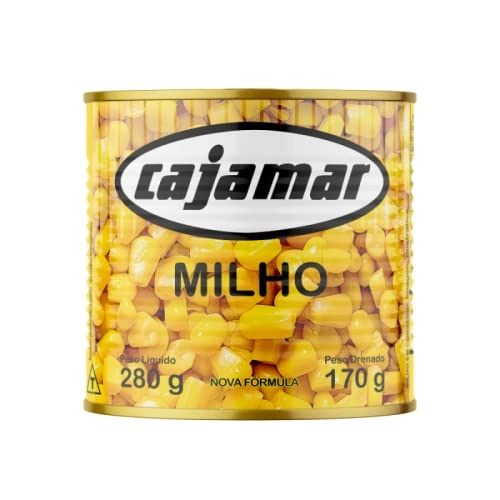 Milho Verde Lata 170g Cajamar