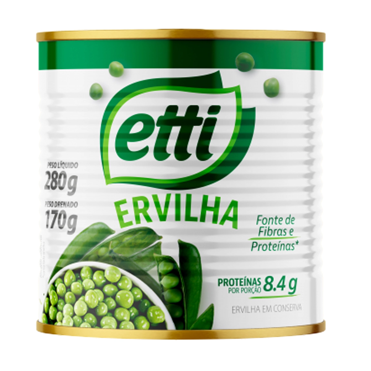 Ervilha Em Conserva Etti Lata 170g