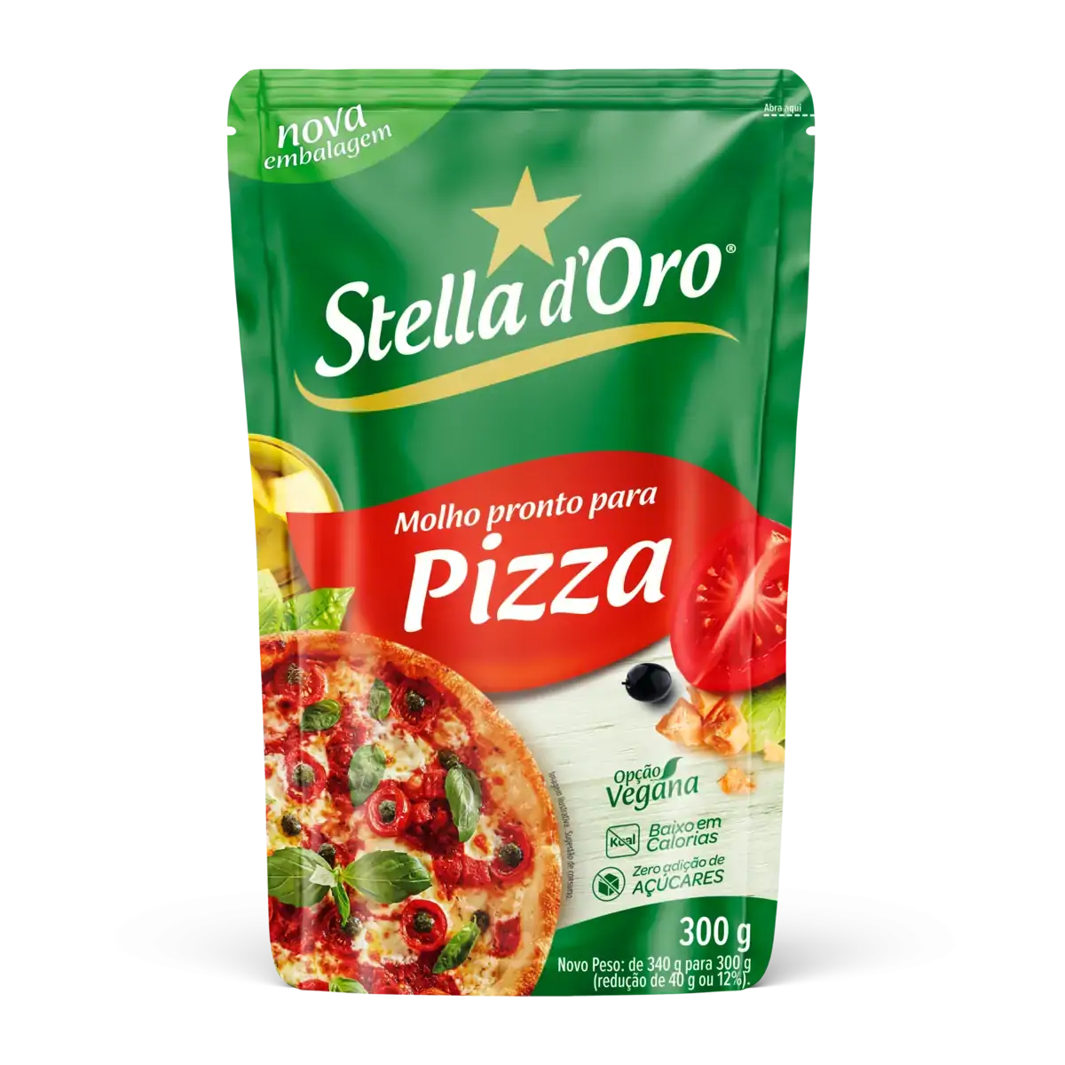 Molho De Tomate Pizza Stella Doro Sachê 300g