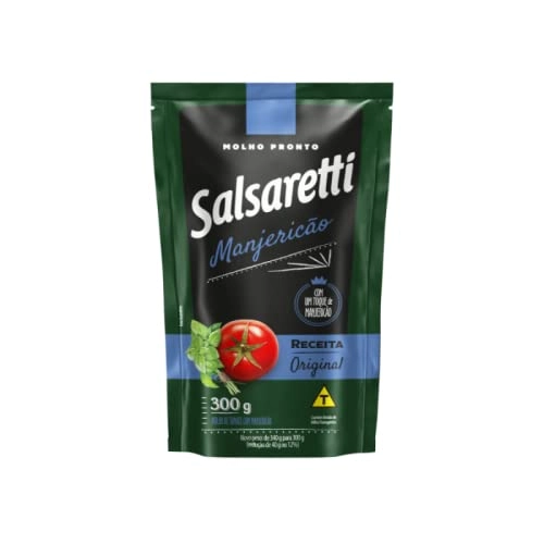 Molho De Tomate Com Manjericão Salsaretti Sachê 300g