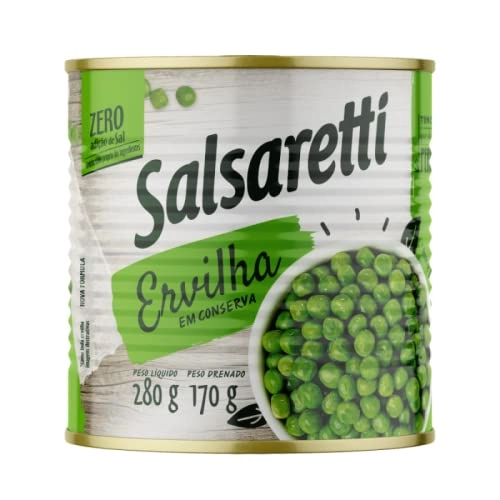 Ervilha Em Conserva Salsaretti Lata 170g