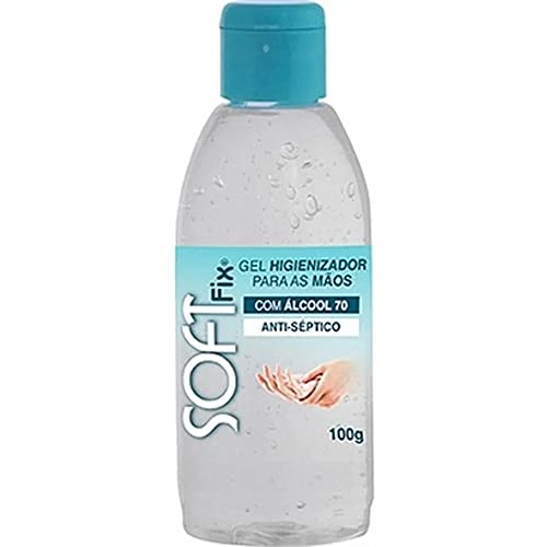 Gel Antisséptico Softfix 100g P/maos Erva Doce Refil Unit