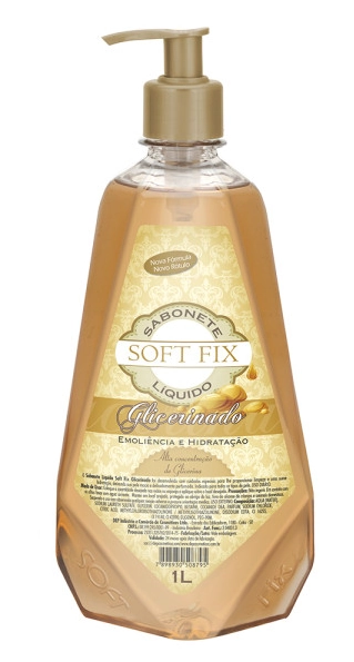 Sabonete Líquido Soft Fix Glicerinado