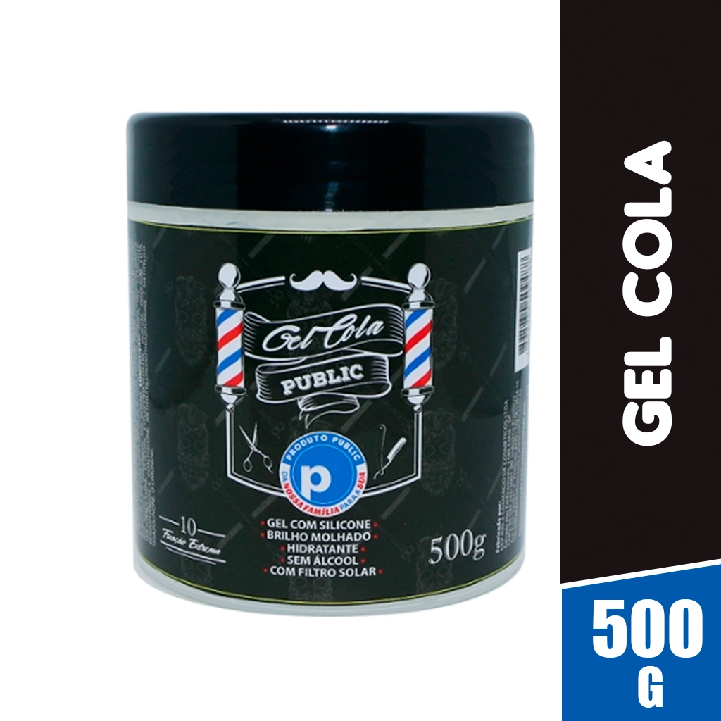 Gel Cola Public Bem Barato 500g
