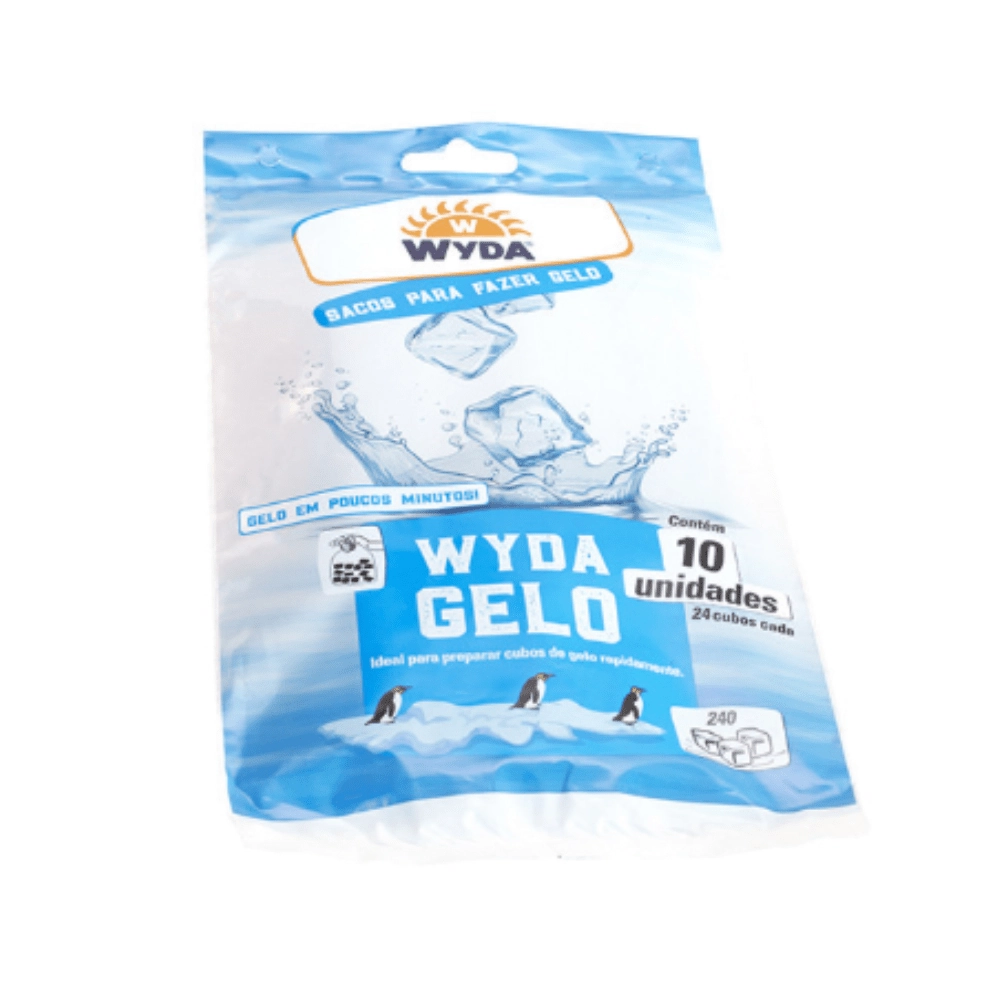 Saco P/cubos Gelo Wyda C/10