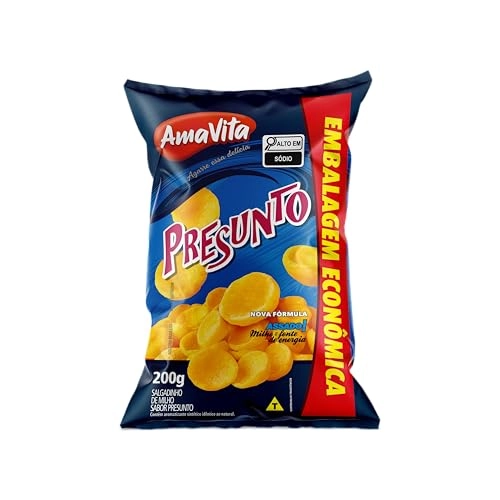 Salgadinho Amavita Sabor Presunto 200g