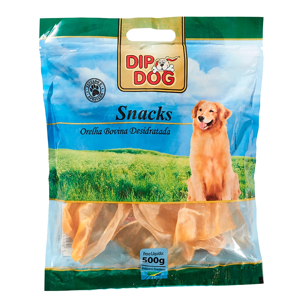 Dipdog Orelha Bovina 500g