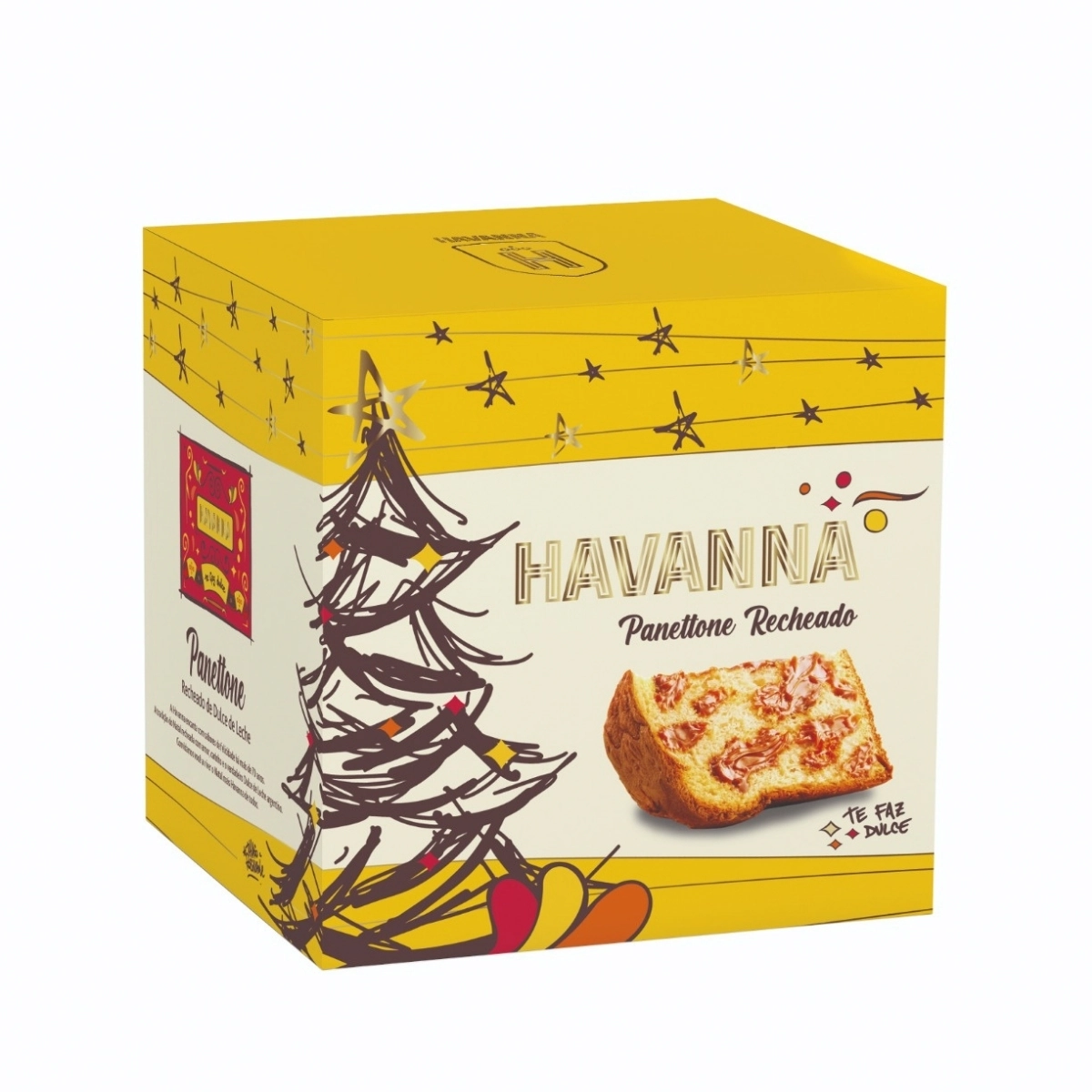 Panetone Havanna Doce De Leite 700gr