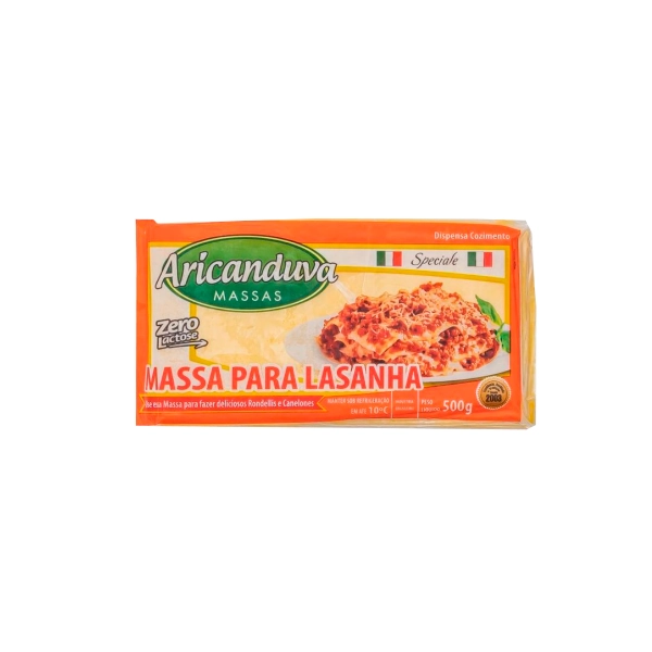 Massas Aricanduva Lasanha