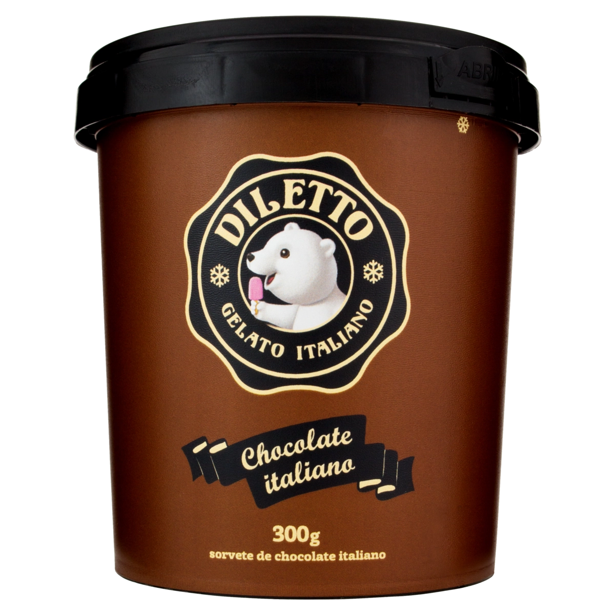 Gelato Italiano Chocolate Diletto Pote 500ml