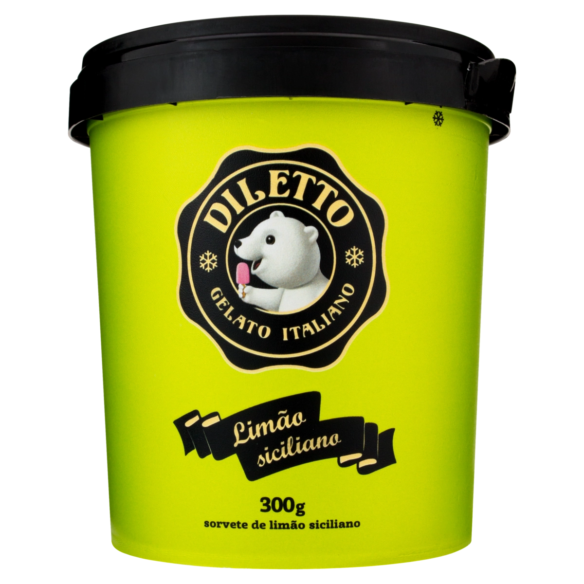 Gelato Italiano Limão Siciliano Diletto Pote 500ml