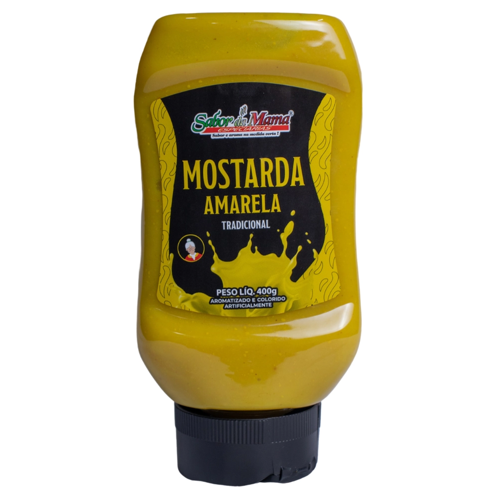 Mostarda Amarela Sabor Da Mama 400gr Trad