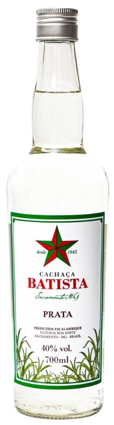 Cachaca Batista 600ml Prata