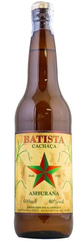 Cachaca Batista 600ml Amburana