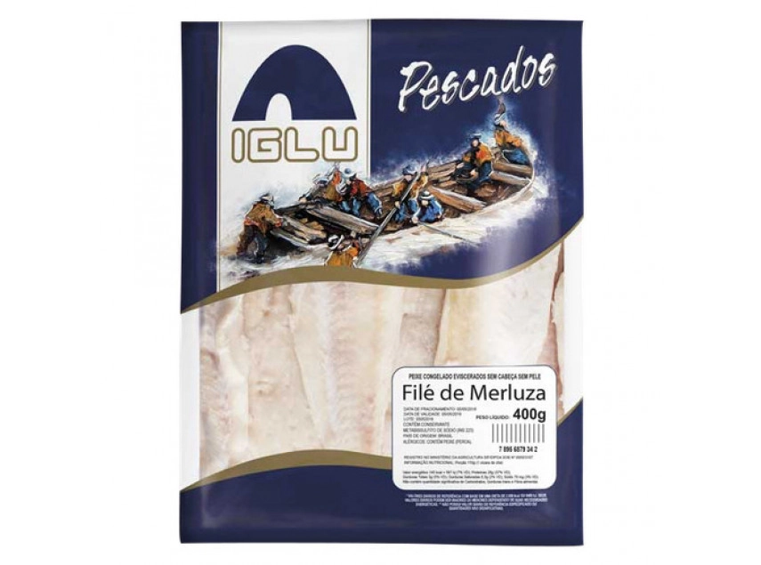 Peixe Cong File Merluza Iglu 400g