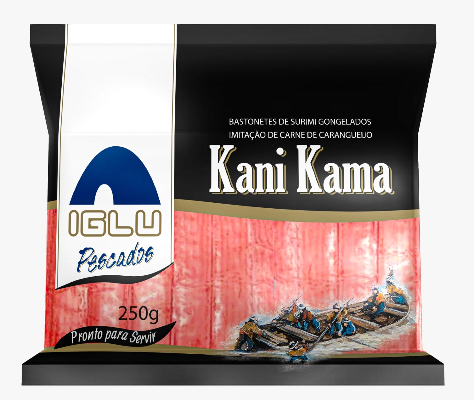Bastonetes Surimi Kani Cong Iglu Pct 250g