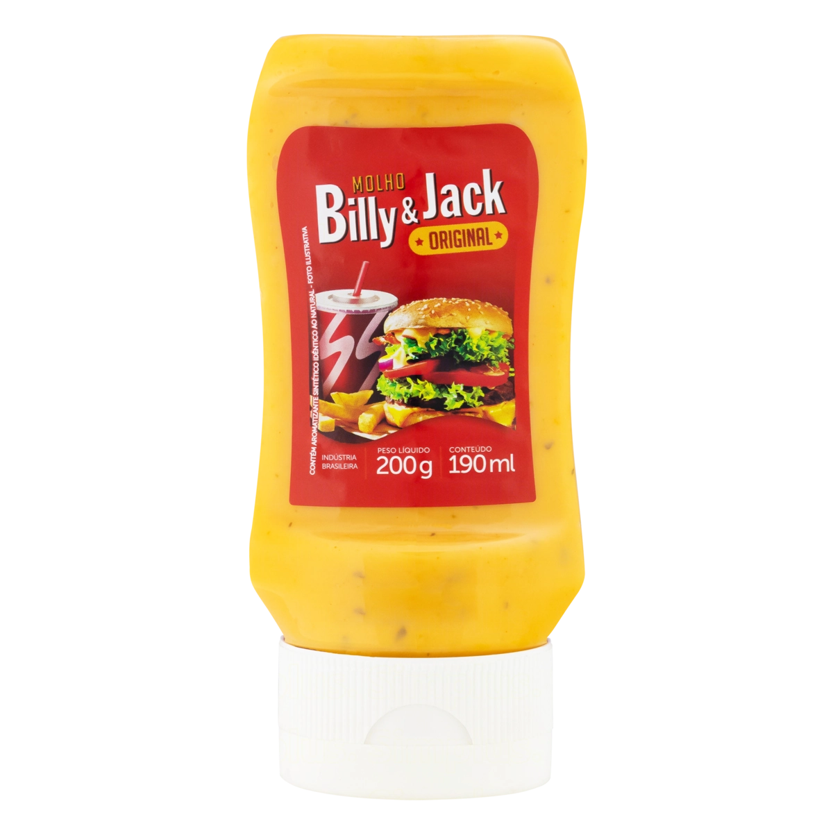 Molho Original Billy Jack Squeeze 200g