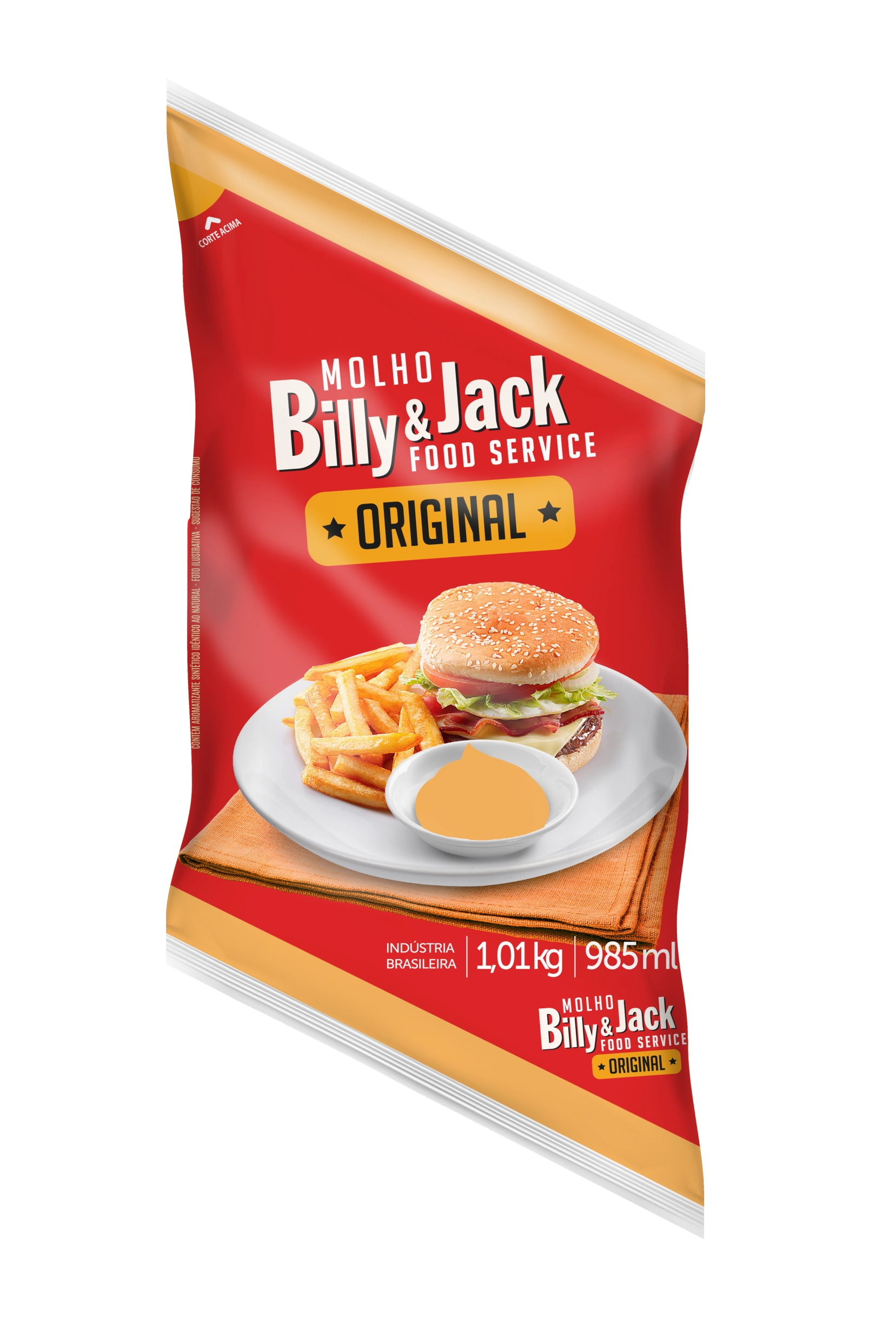 Molho Kisabor 1kg Billy Jack