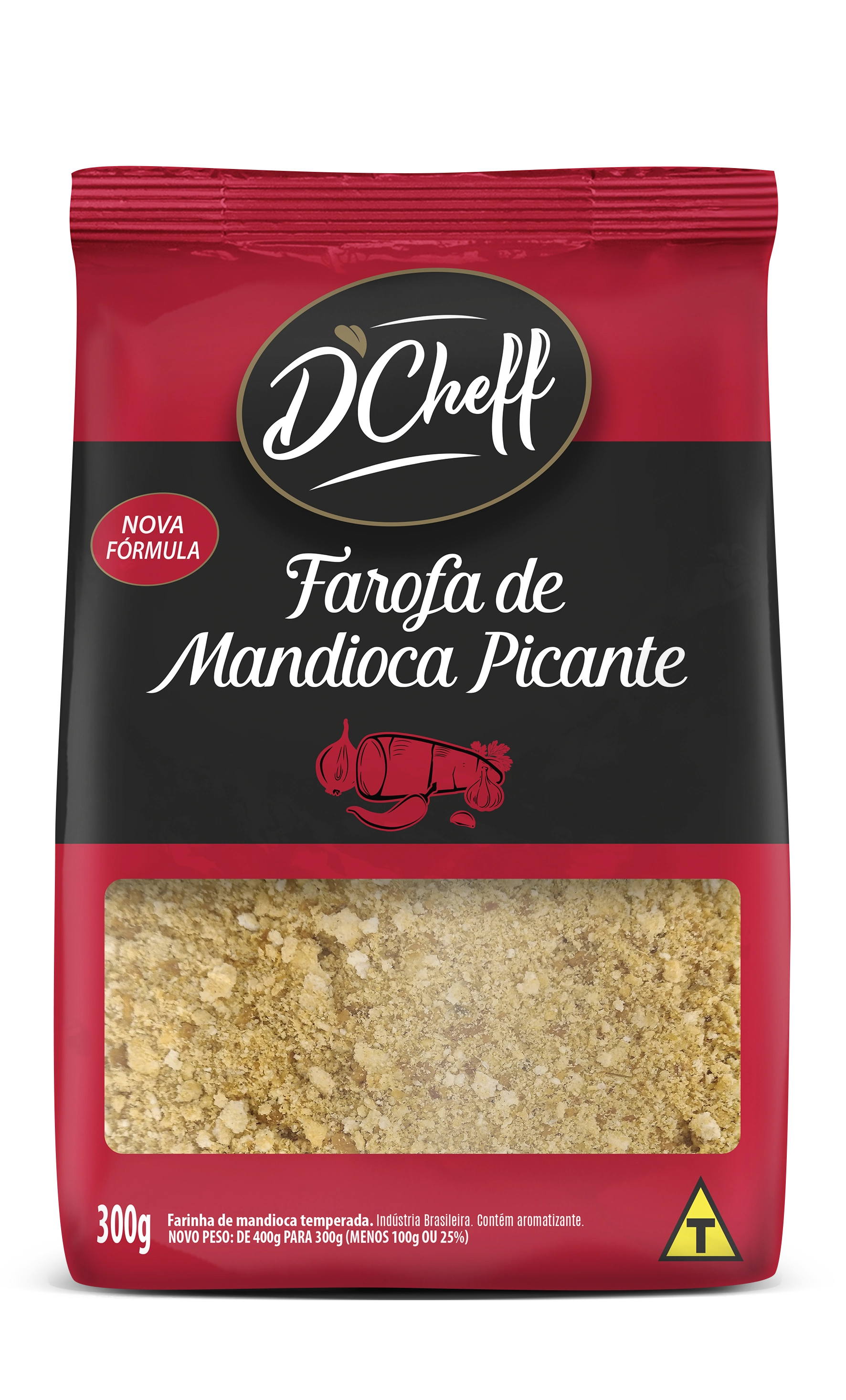 Farofa D Cheff Mandioca Picante 400g