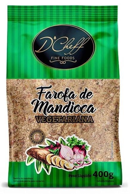 Farofa Mand Temp Dchefe Vegetariana 400g