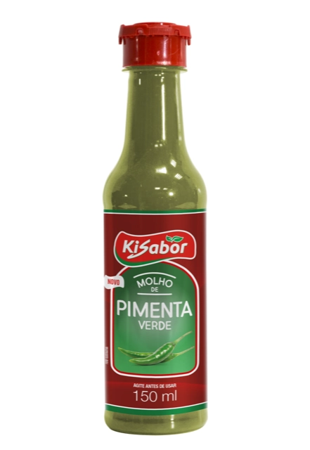Molho Kisabor 150g Pimenta Verde