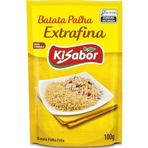Batata Palha Kisabor 100g Extra Fina