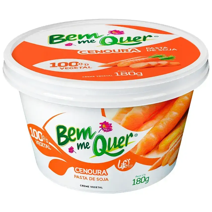 Pasta Soja Bem Me Quer Cenoura