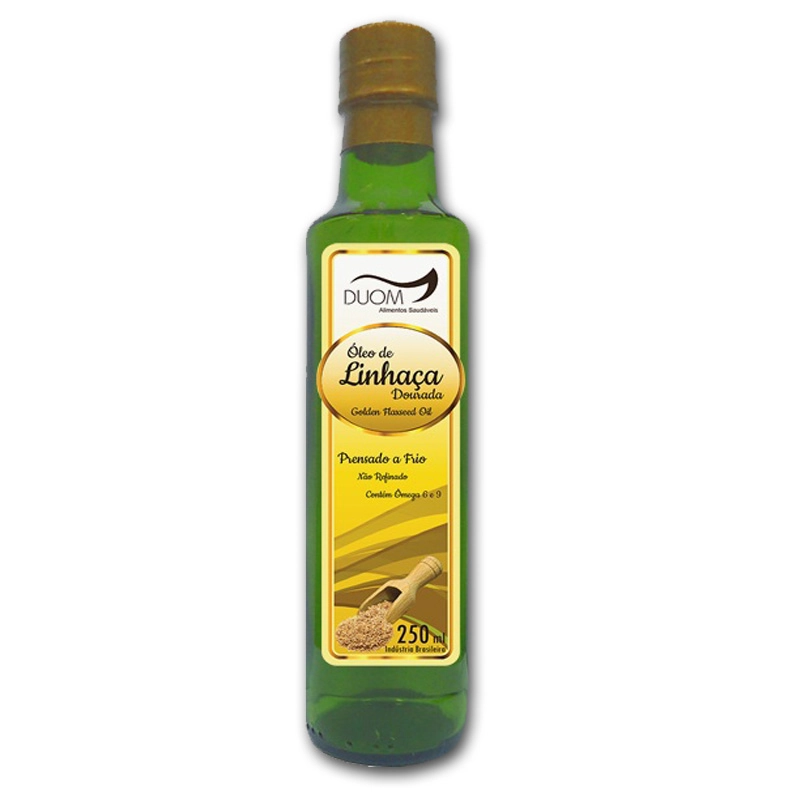 Oleo De Linhaça Dourada Duom 250ml