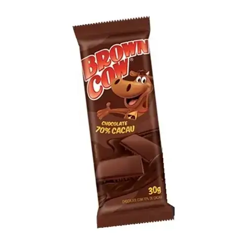 Choc Barra Brown Cow 70 Cacau 30g