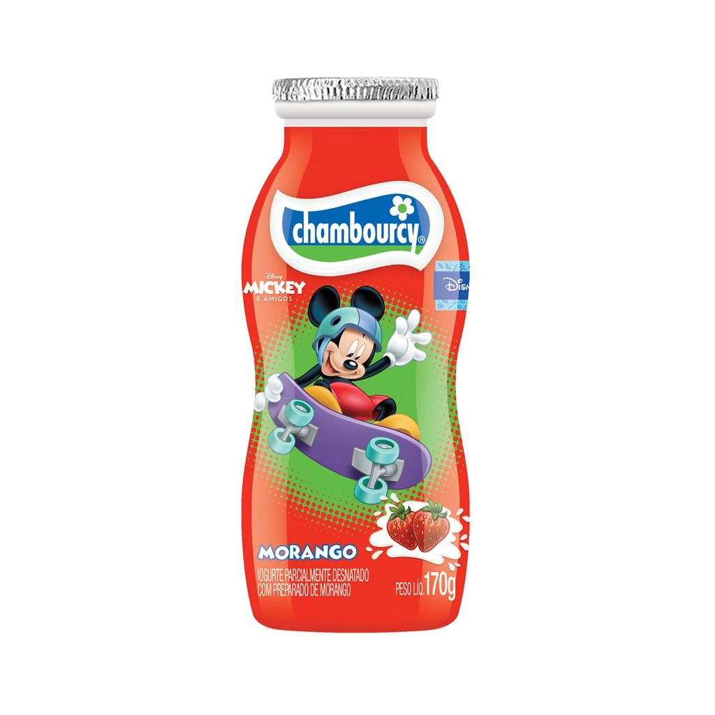 Iog Chambourcy 170g Morango Disney