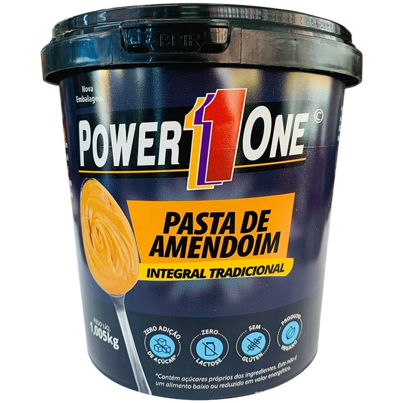 Pasta De Amendoim Power Tradicional Gr 1,
