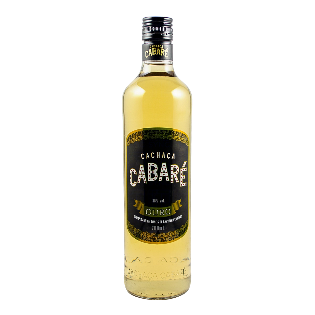 Cachaça Ouro Cabaré Garrafa 700ml