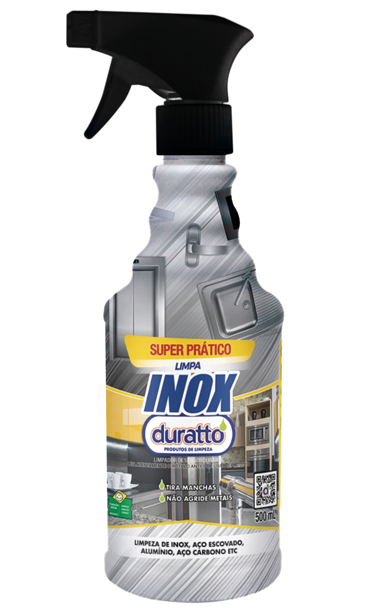 Limpa Inox 500ml C Gatilho