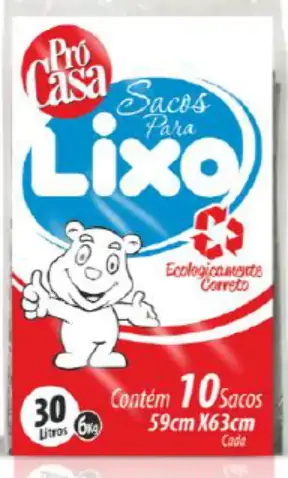 Saco P/lixo Expandido Preto Pro Casa