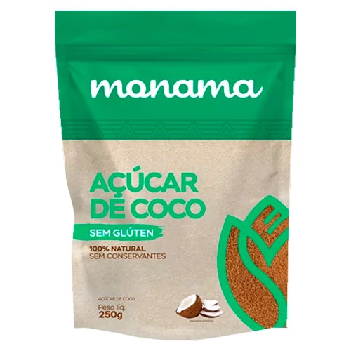 Açúcar De Coco 250g Monama