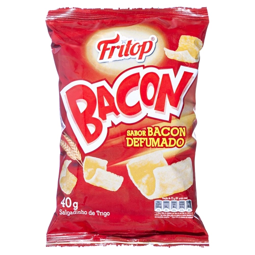 Salgadinho Trigo Fritop Bacon